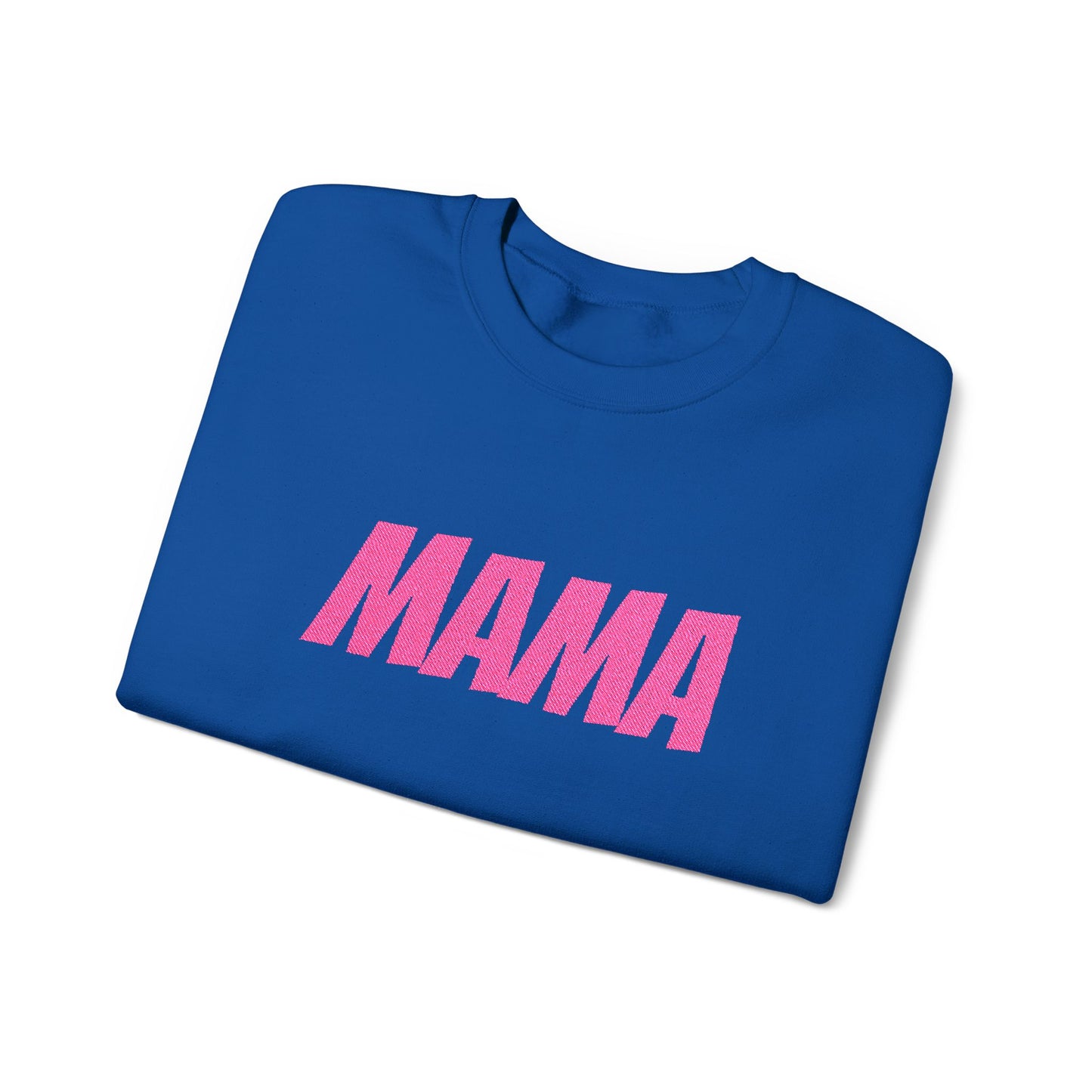 Pink Glitter MAMA Crewneck Sweatshirt | Mama Mom Mother's Day Top