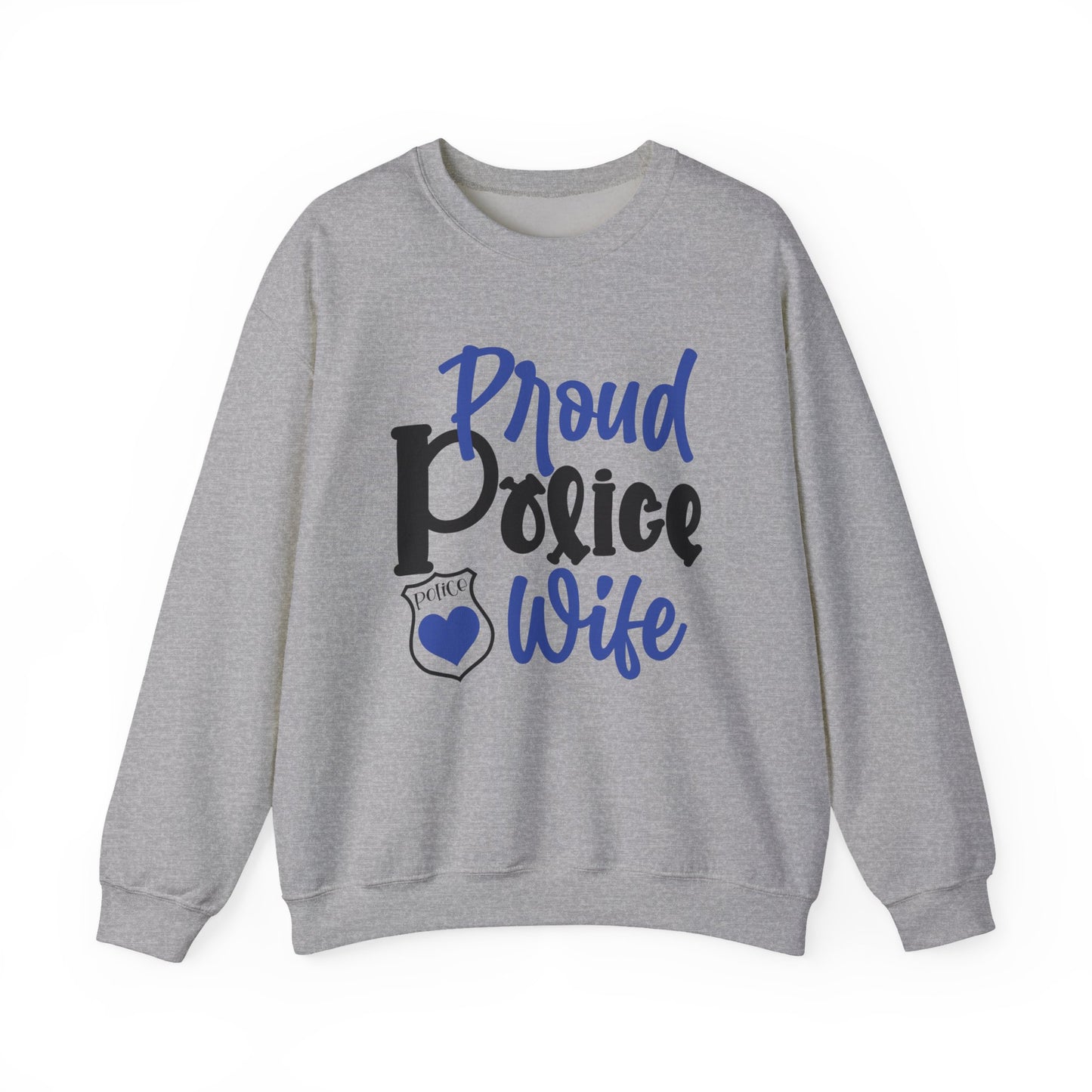 Proud Police Wife Sweatshirt | Unisex Heavy Blend Crewneck | Perfect Gift for Police Families, Law Enforcement Support, Cozy Everyday [...]