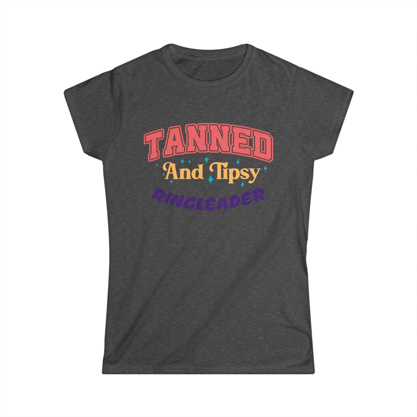 Tanned and Tipsy Tee, Summer Party Shirt, Casual Wear, Gift for Beach Lovers, Fun Vacation Top, Women's Graphic Tee