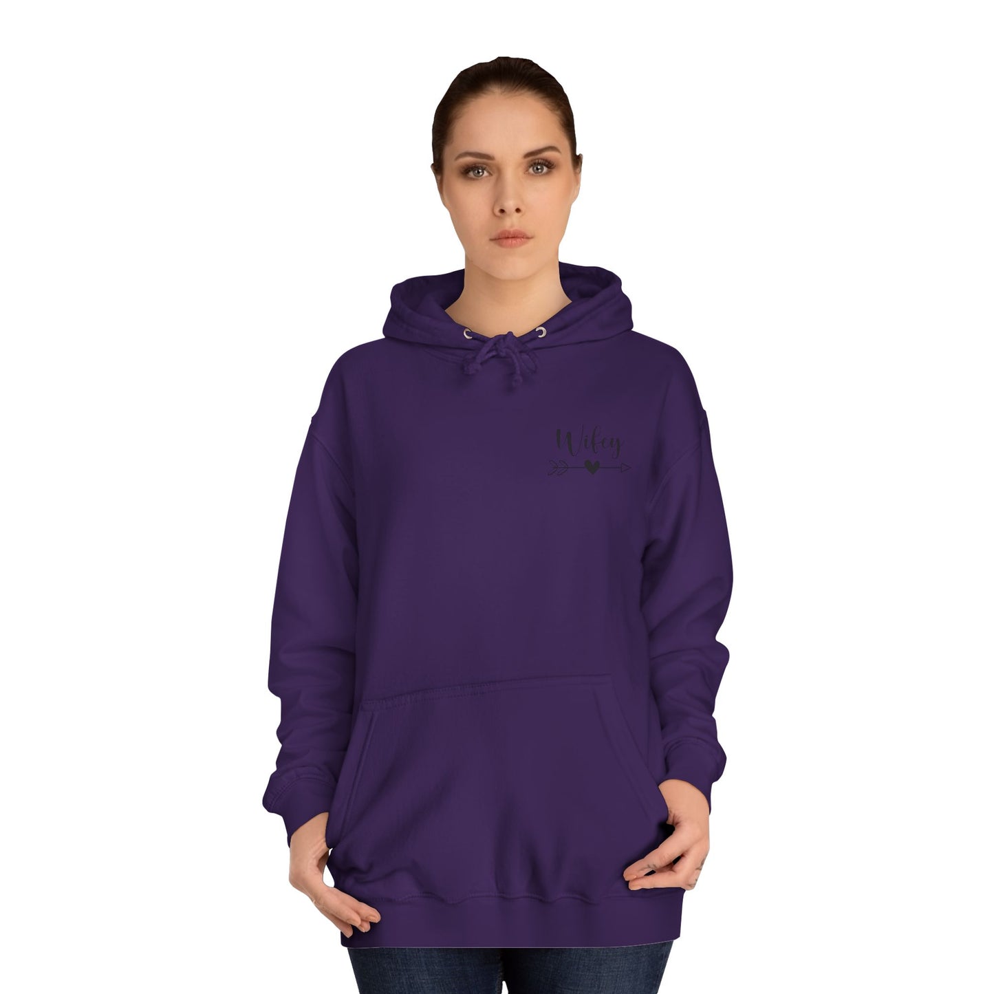 Unisex College Hoodie with Fun Family Humor - Casual Wear for Students, Perfect Gift for Birthdays, Anniversaries, and Holidays