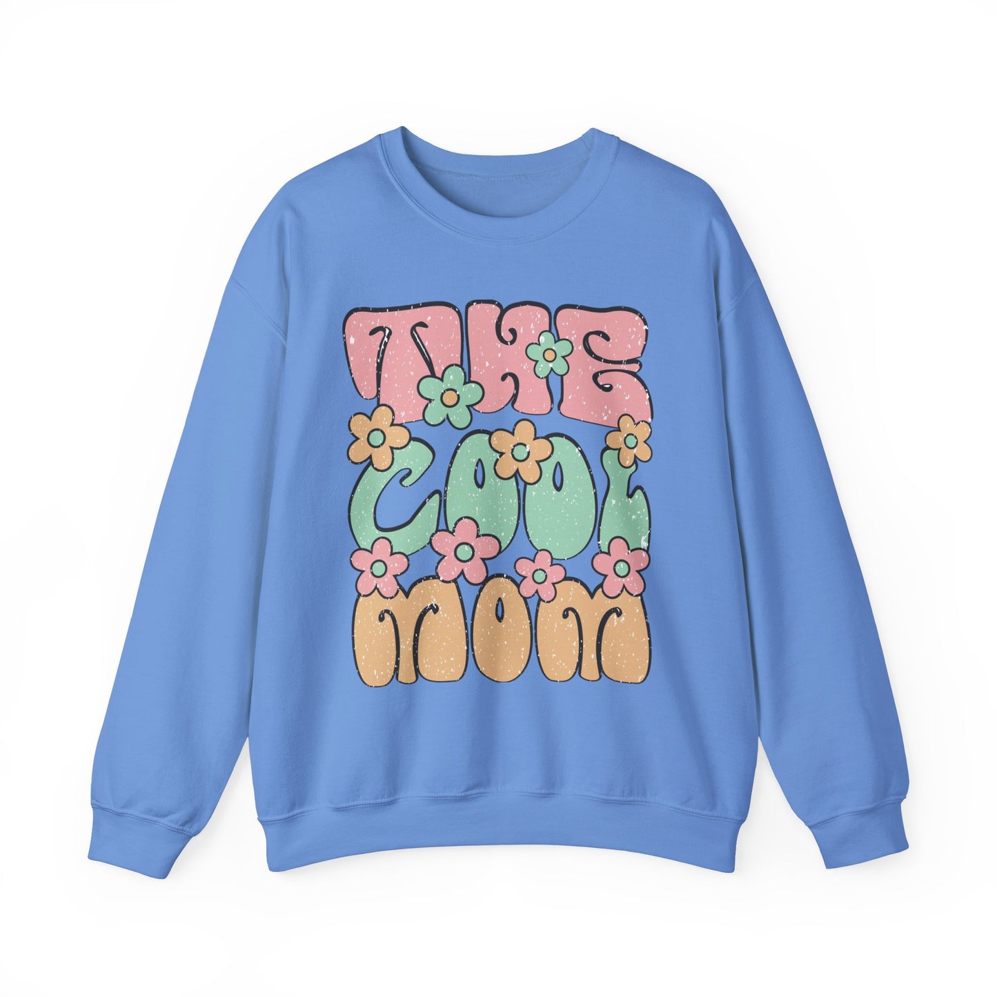 The Cool Mood Floral Graphic Unisex Crewneck Sweatshirt