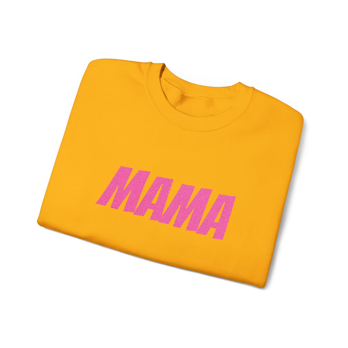 Pink Glitter MAMA Crewneck Sweatshirt | Mama Mom Mother's Day Top