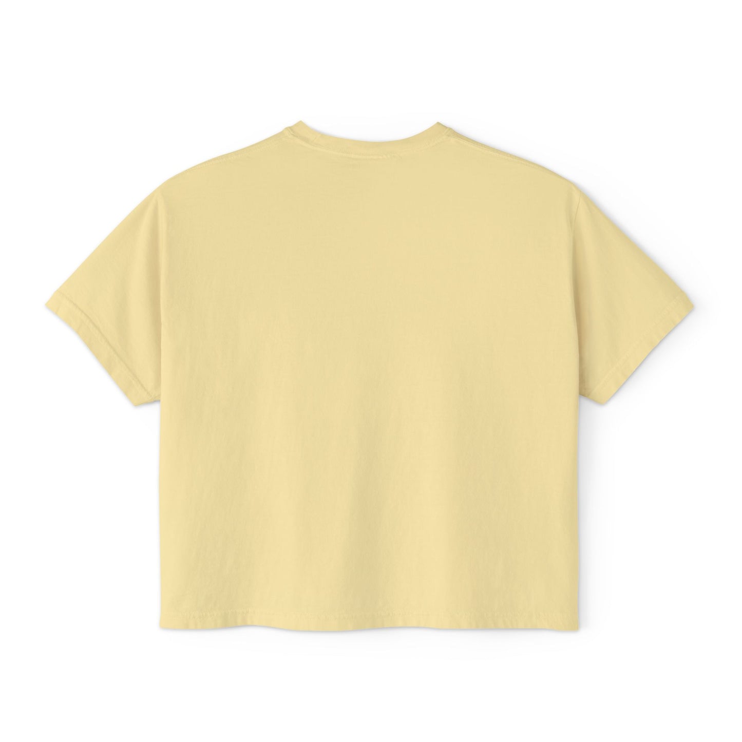 Mama Leopard Heart Boxy Tee — Cute Mother's Day Casual Top