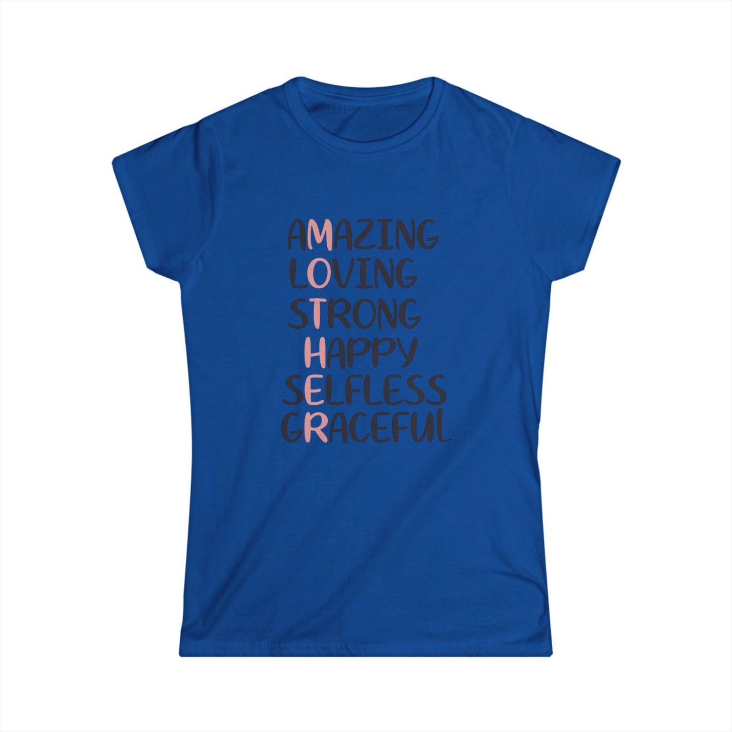 Inspirational Women's Softstyle Tee - ALOHA Message