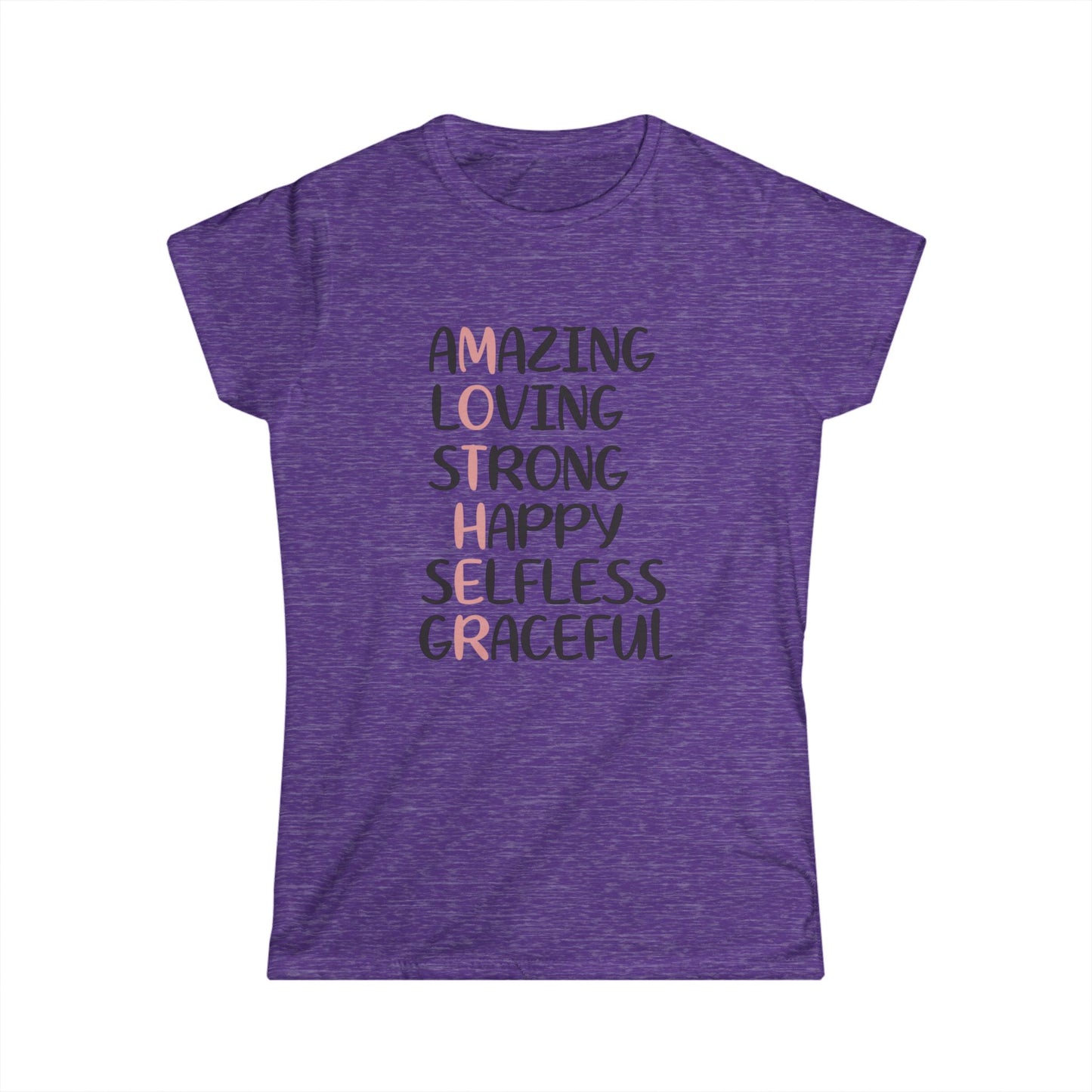 Inspirational Women's Softstyle Tee - ALOHA Message
