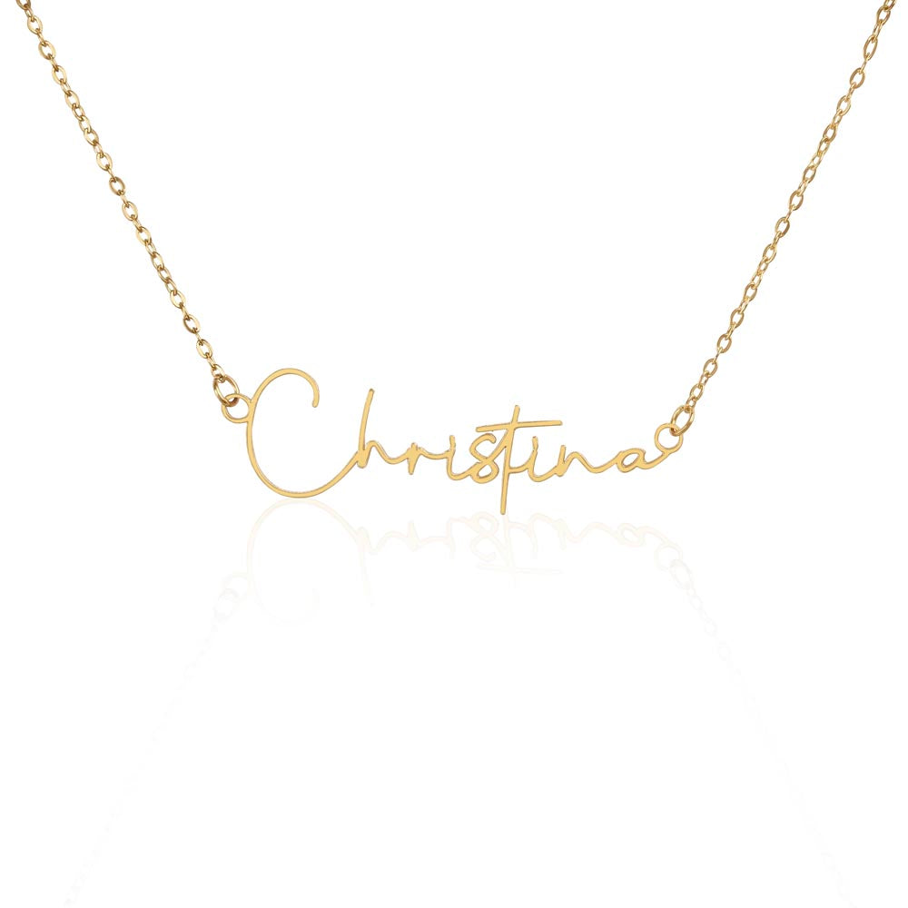 custom name necklace