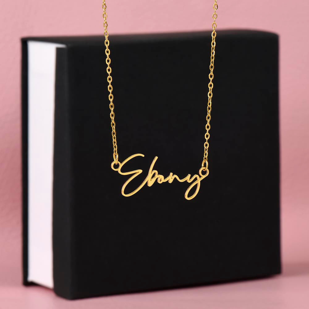 custom name necklace